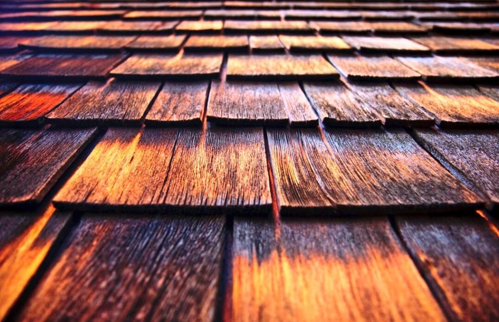 wood shingles