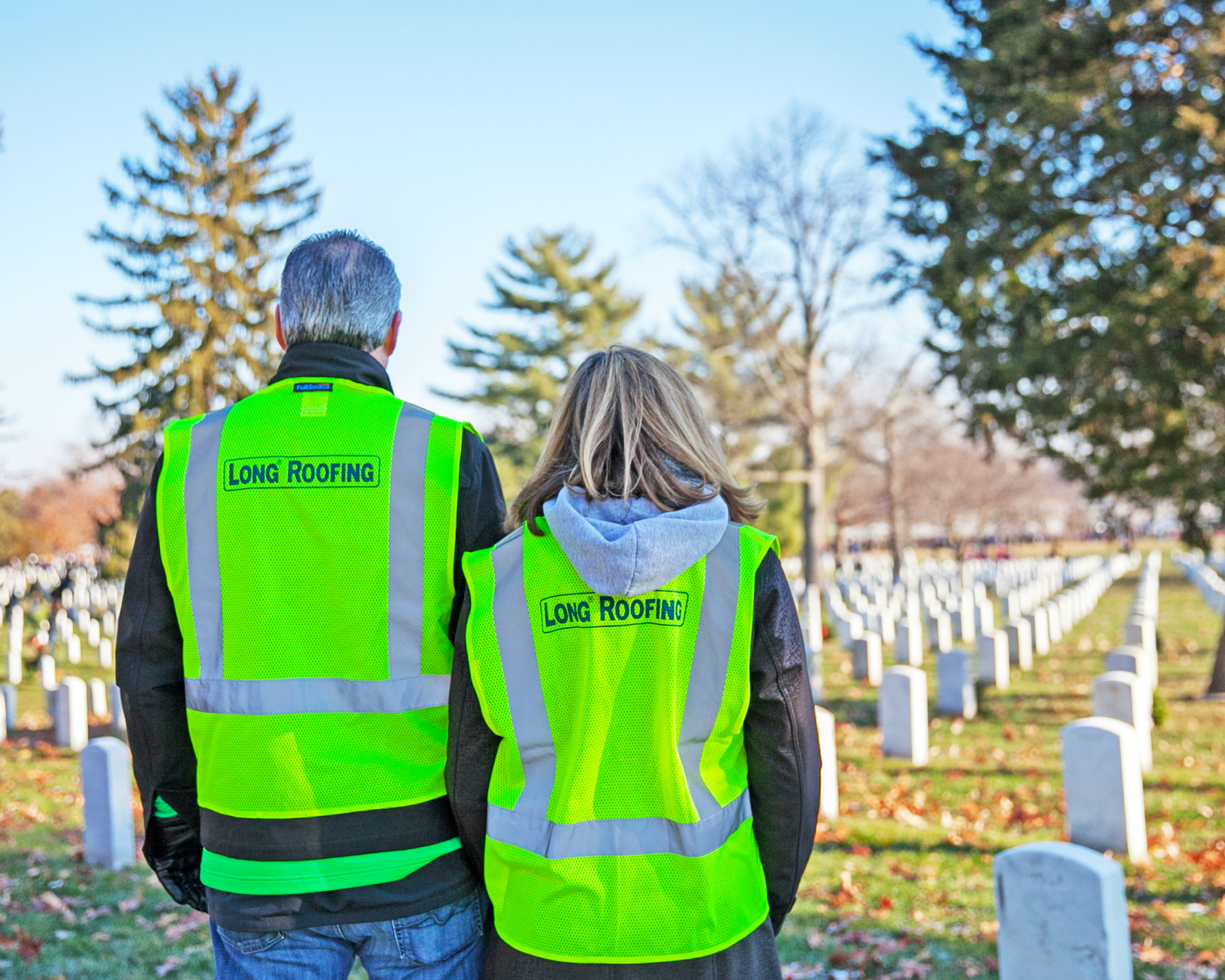 Long Roofing charitable works.