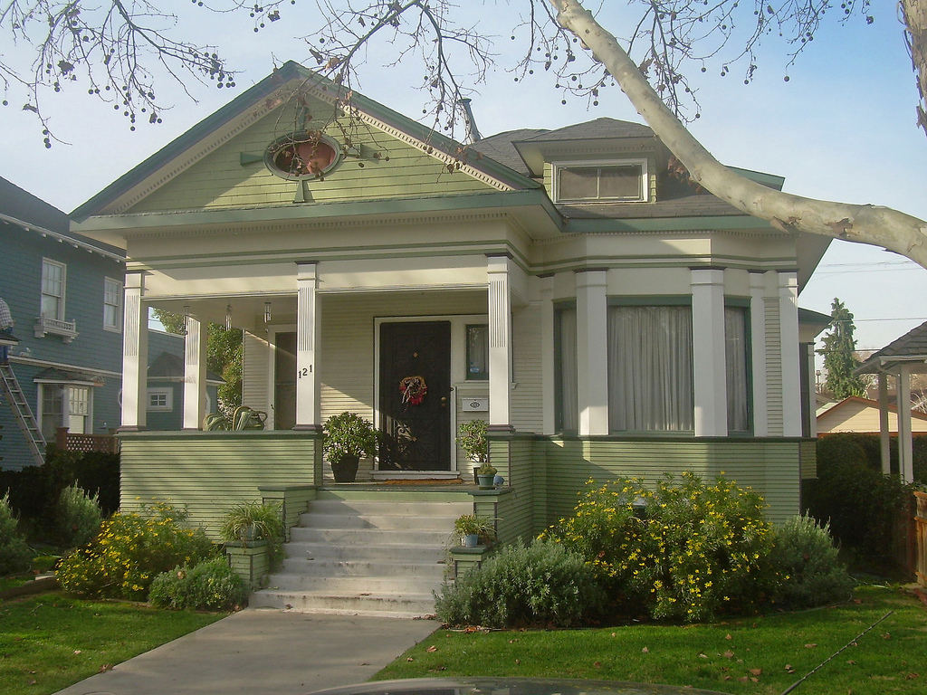 1920s California bungalow.