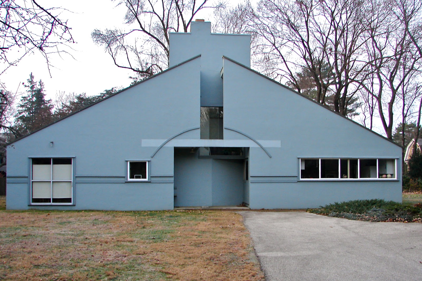 1970s postmodern home.